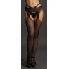 Le Désir Collant avec lacets derrière Strappy Waist - Noir 